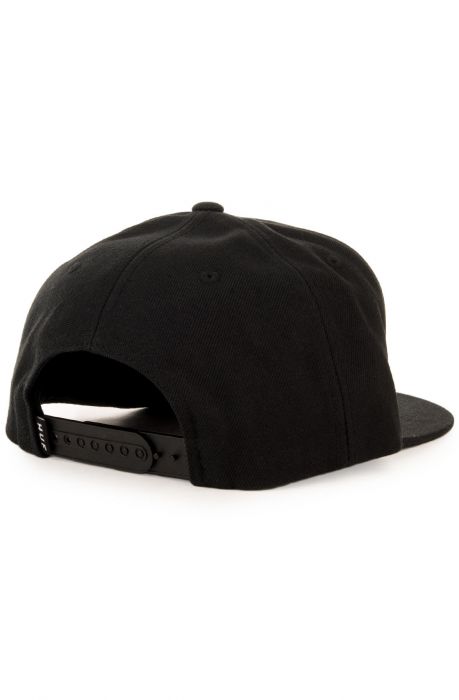 HUF The Mechanics Snapback in HT64018-BLK - Shiekh