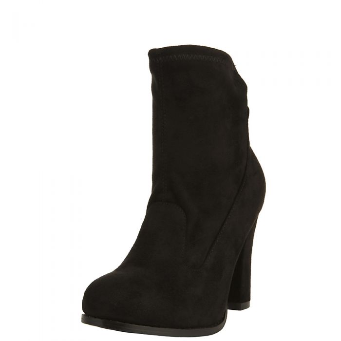 Solvang-A1 High Heel Ankle Boot Black