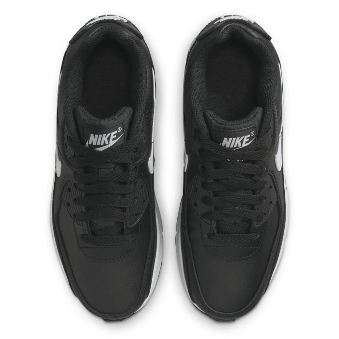 Grade-School Air Max 90 LTR Black/White-Black