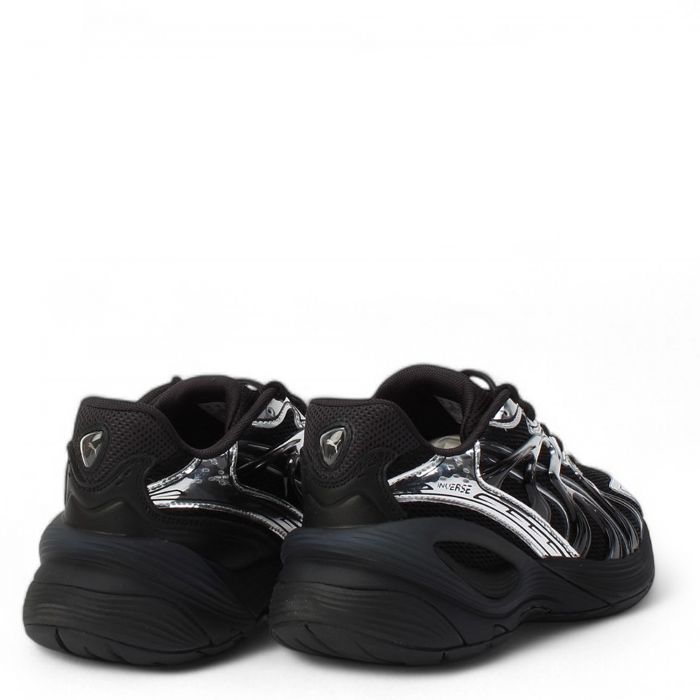 Grade School Puma Inverse  Black/Silver