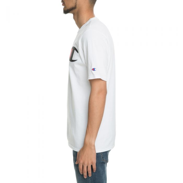 CHAMPION C PATCH TEE GT19 Y06820 WHC