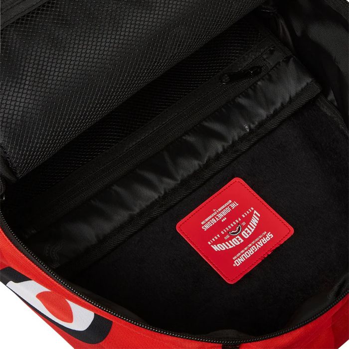 Looney Tunes Shark Run Backpack  Red