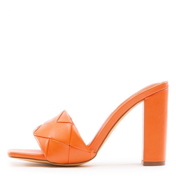 Mable-1 High Heel Sandals Orange