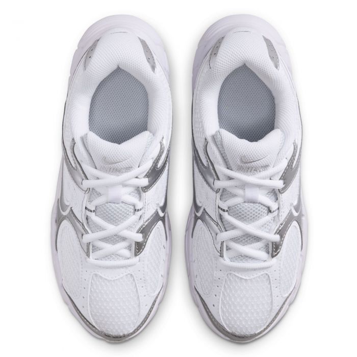 Grade-School V5 RNR White/Metallic Silver-Pure Platinum