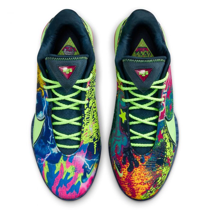 LeBron XXII Blustery/Fireberry-Ghost Green