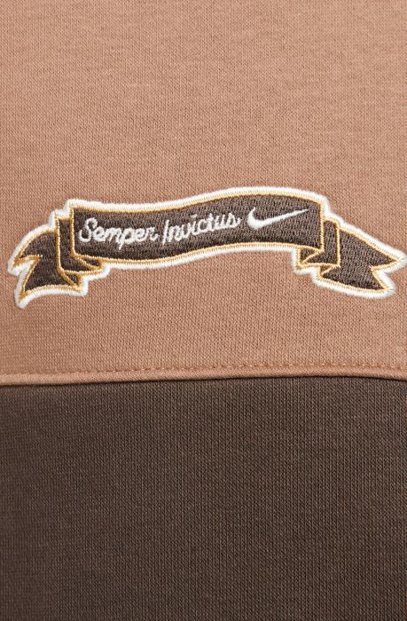 archaeo brown nike hoodie
