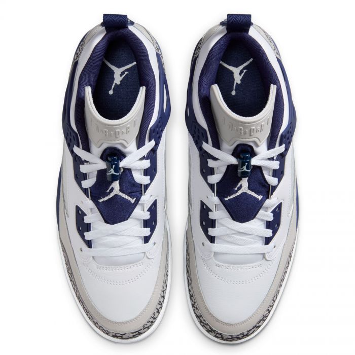 Jordan Spizike Low WHITE/MIDNIGHT NAVY-NEUTRAL GREY
