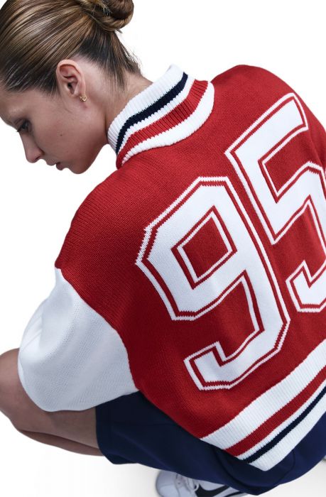 Sportswear Cardigan University Red/Sail/Midnight Navy/Sail