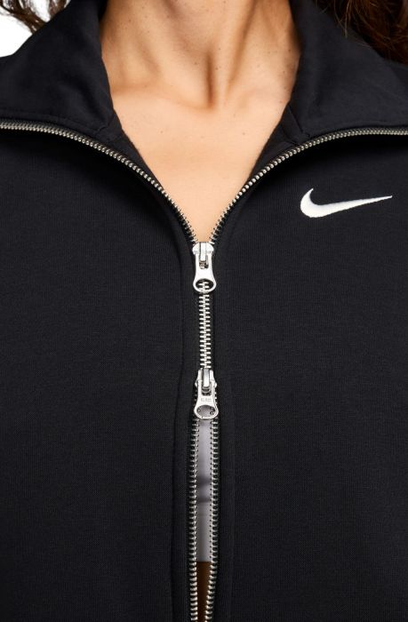 Sportswear Phoenix Fleece Oversized Track Jacket Black