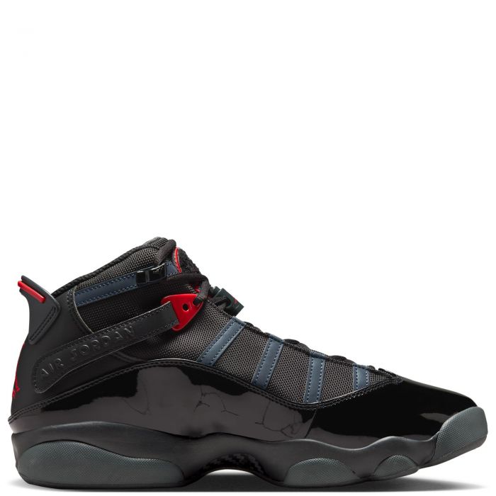 Jordan 6 Rings Black/Fire Red-Anthracite