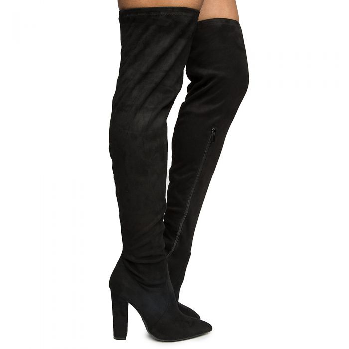 BAMBOO Madam-07M Thigh High Boots JPM MADAM-07M/BLKSFS - Shiekh