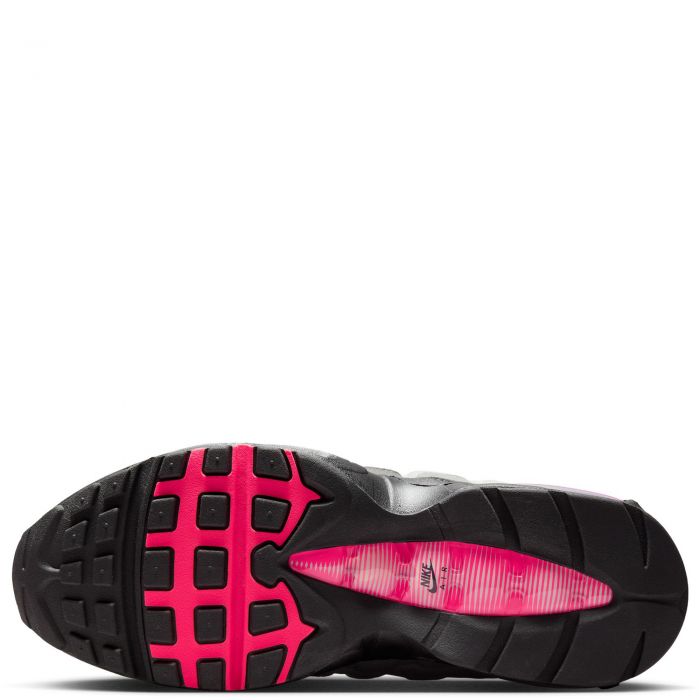 Air Max 95 Big Bubble Black/Solar Red-Medium Ash-Dk Pewter