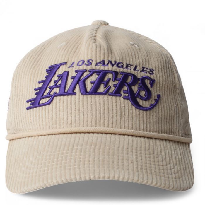 NBA Corduroy Deadstock Fit Los Angeles Lakers Snapback  off-white