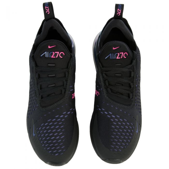 AIR MAX 270 BLACK/LASER FUCHSIA-REGENCY PURPLE
