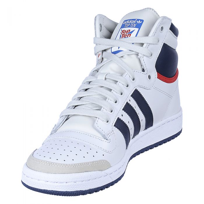 ADIDAS Men's Athletic Lifestyle Sneaker Top Ten Hi D65161 Shiekh