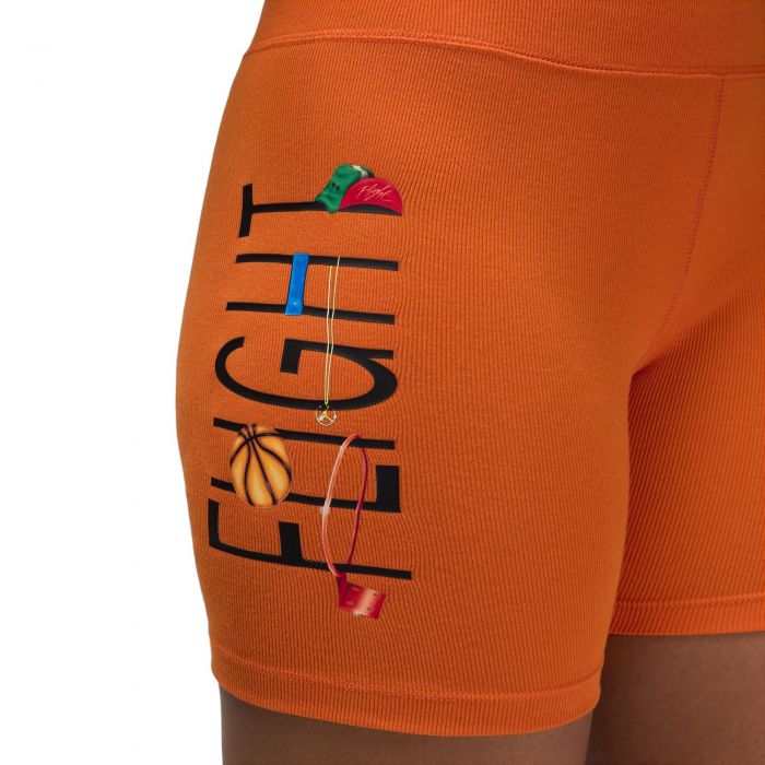 Artist Series by Darien Birks Shorts Campfire Orange