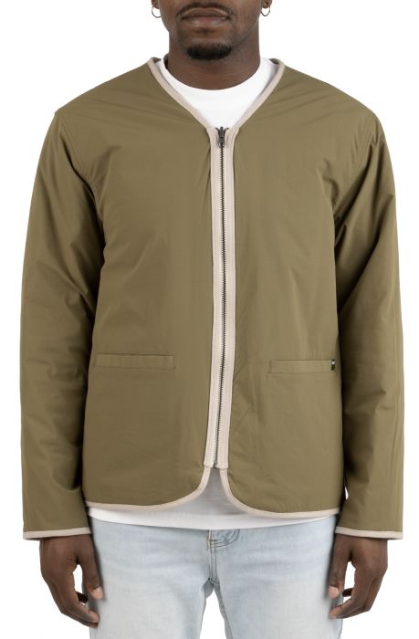 Reversible Liner Jacket Cream/Sage
