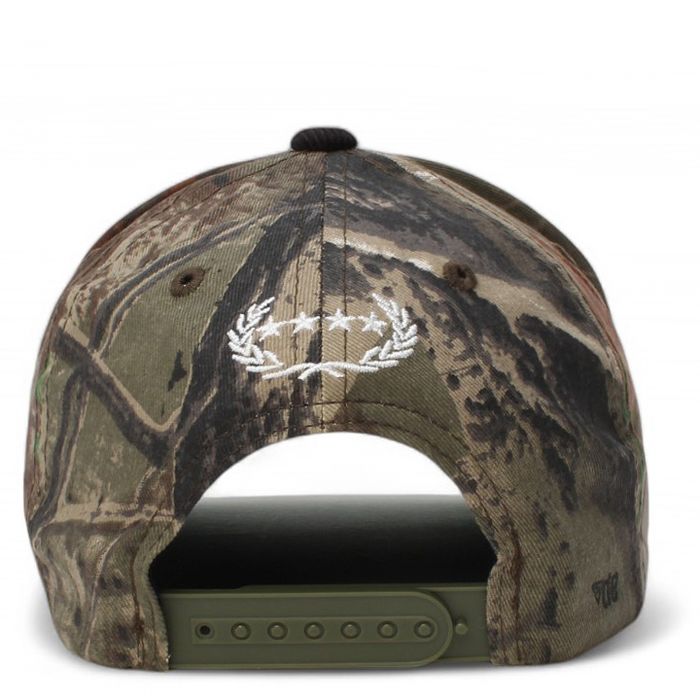 Respectfully Corduroy Snapback Black/Camo