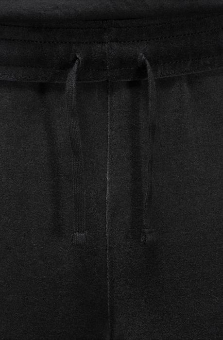 Brooklyn Velour Track Pants Black/Gym Red