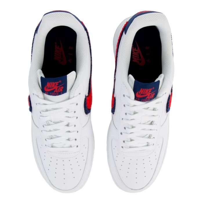 Nike Air Force 1 '07 LV8 White/University Red-Blue Void - 823511