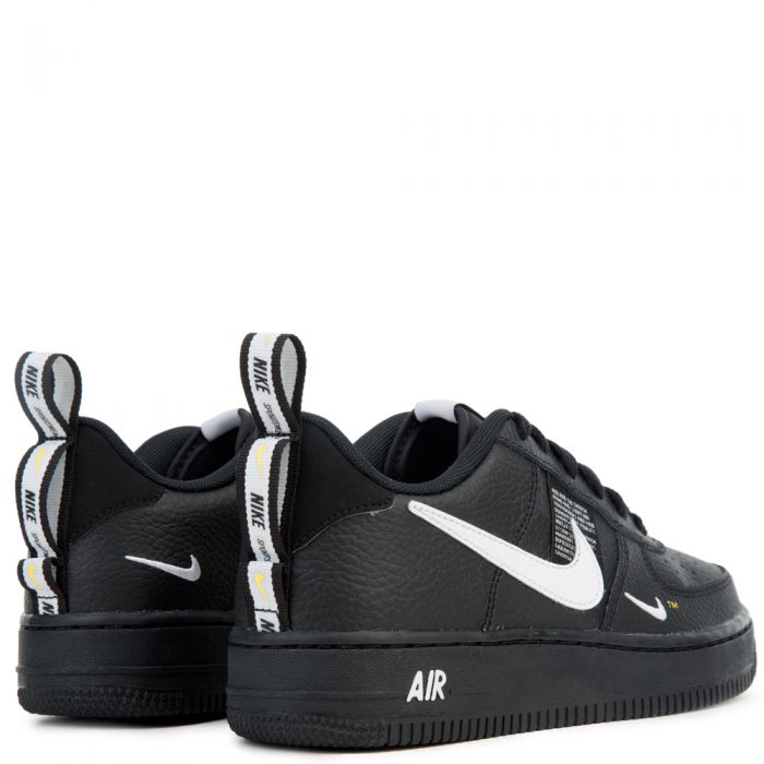 (GS) AIR FORCE 1 '07 LV8 UTILITY BLACK/WHITE-BLACK-TOUR YELLOW