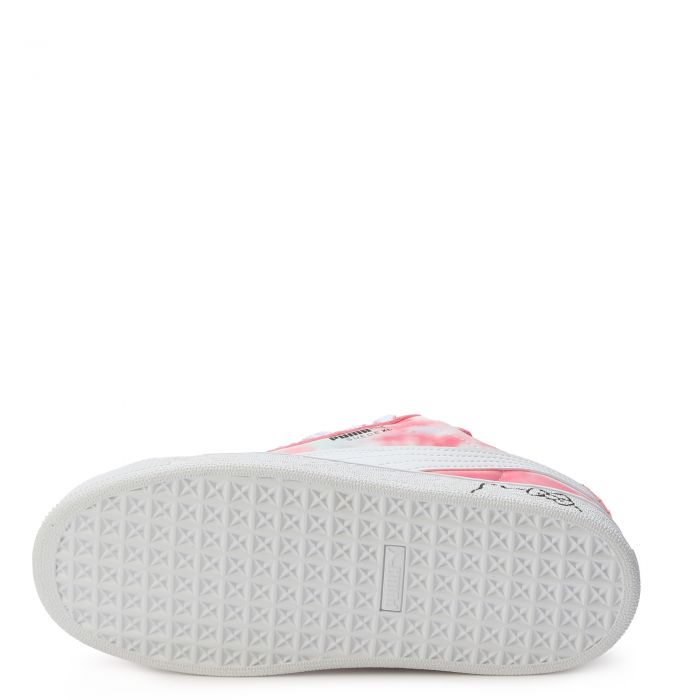 Grade-School Suede Hello Kitty and Friends  Magic Rose/Peaceful Blue