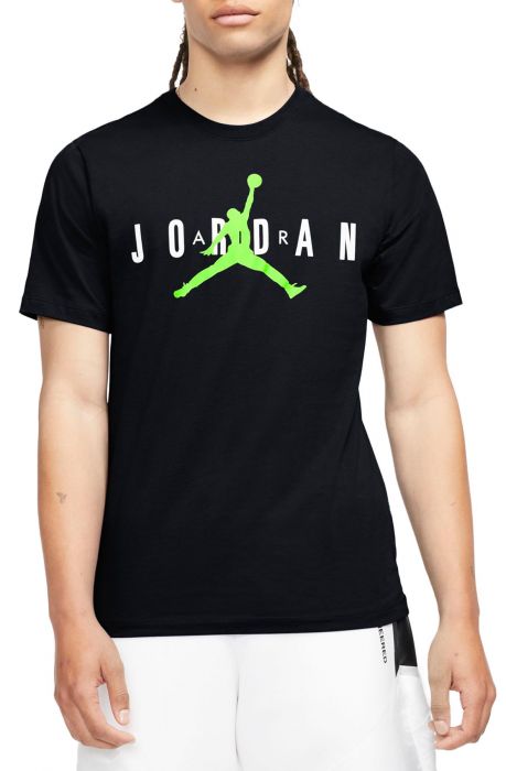 green black and white jordan shirt