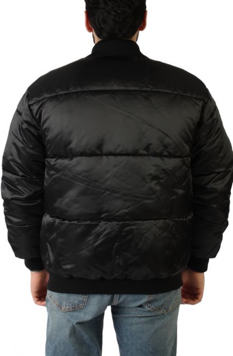 Raiders Puffer Jacket Black