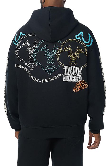 TRUE RELIGION Southwest Zip Hoodie 110683-1001 - Shiekh