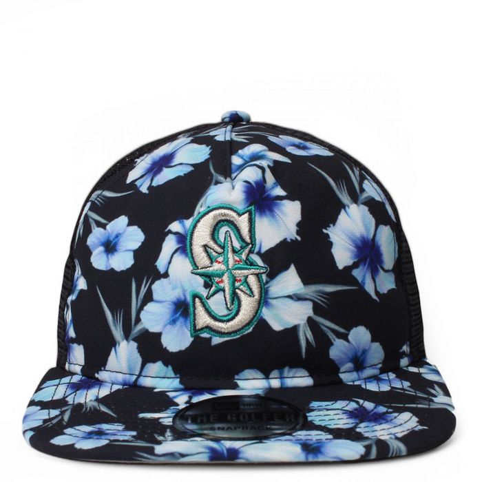 MLB Seattle Mariners Vacay 2.0 A-Frame Trucker 9FIFTY Snapback  Blue