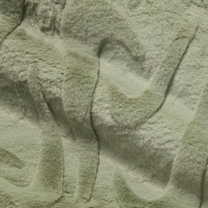 Faux Fur Tote (10L) Jade