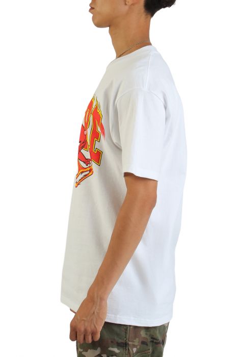 Hot Stuff Beware T-Shirt  White