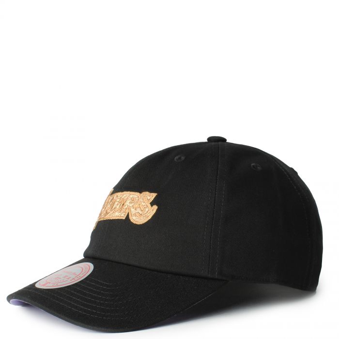 MITCHELL AND NESS Los Angeles Lakers Dad Hat HLUX5615-LALYYPPPBLCK - Shiekh