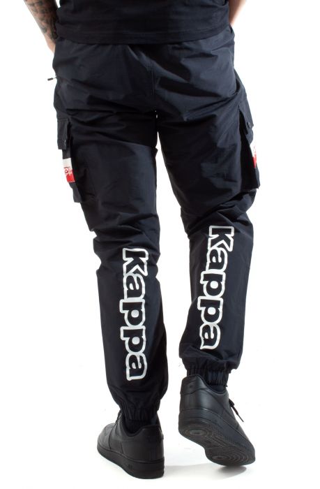 Logo Tape Dillow Pants Black Smoke-Grey Ashred Chily Pepper