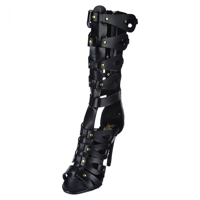 Women's Sexy-S Gladiator High Heel Black