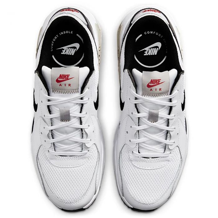 Nike Air Max Excee White/Black-LT Iron Ore-University Red
