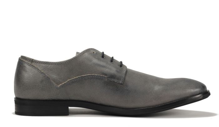 JD Fisk for Men: Oakey Grey Oxford Grey