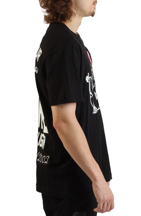 Patch Buddha T-Shirt  Black