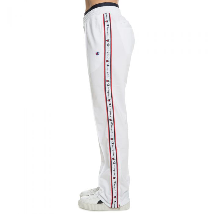 champion track pants white