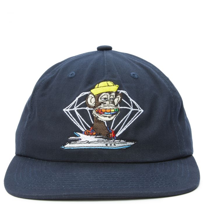 Rainbow Grill Hat Navy