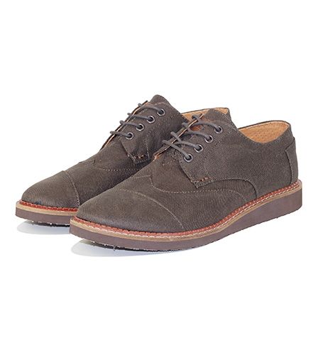 TOMS Toms for Men: Brogue Aviator Twill 10000407 - Shiekh