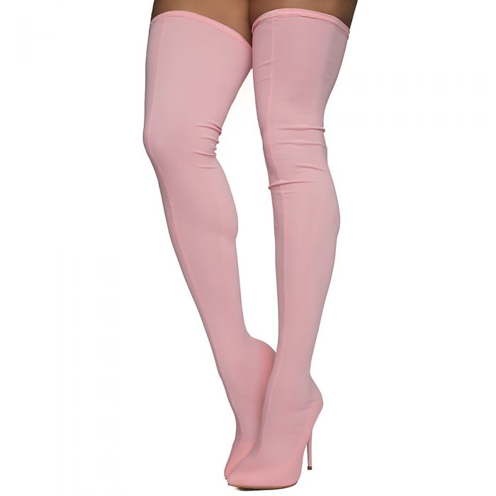 Women's Amelie Thigh-High Boots Pink