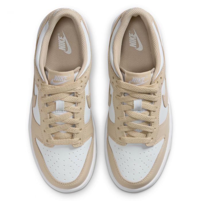 Grade-School Dunk Low Desert Khaki/ Desert Khaki-Pure Platinum