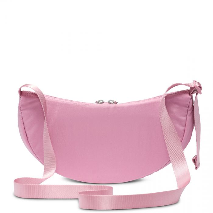 Aura Crescent Crossbody Bag (4L) Elemental Pink/Matte Silver