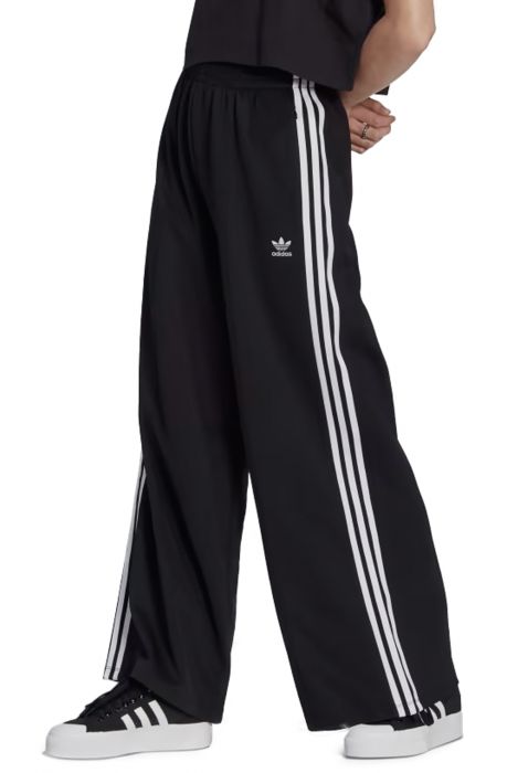 adidas track pants wide leg