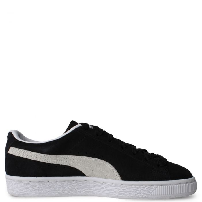 Grade School Suede Classic XXI JR Sneakers  Black/White