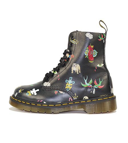 Dr. Martens for Men: Mayport Black Boots Black