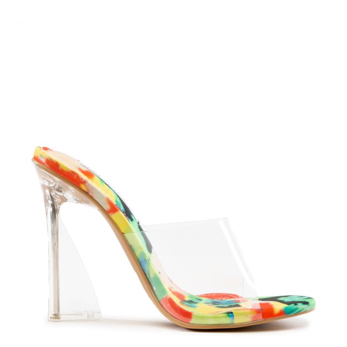 Vikki Clear High Heels Multi