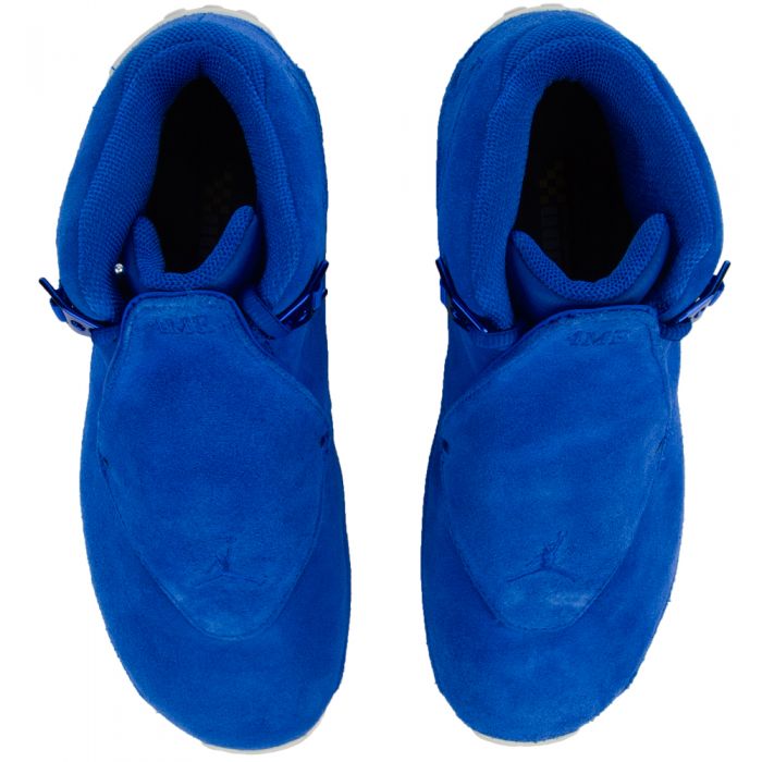 AIR JORDAN 18 RETRO  RACER BLUE/RACER BLUE-SAIL