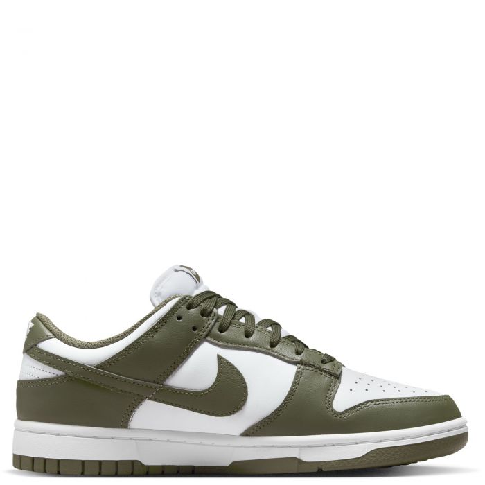 Dunk Low White/Medium Olive-White